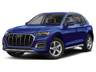 Blue Audi Q5 Premium