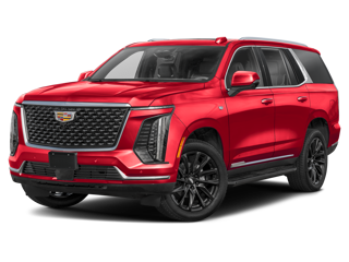 Red Cadillac Escalade 4WD Luxury