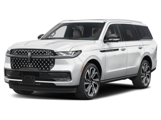 White Lincoln Navigator Black Label
