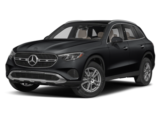 Black Mercedes-Benz GLC 300 GLC
