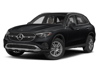 Black Mercedes-Benz GLC 300 GLC