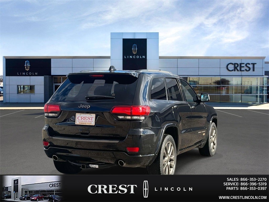 2017 Jeep Grand Cherokee Limited 75th Anniversary Edition