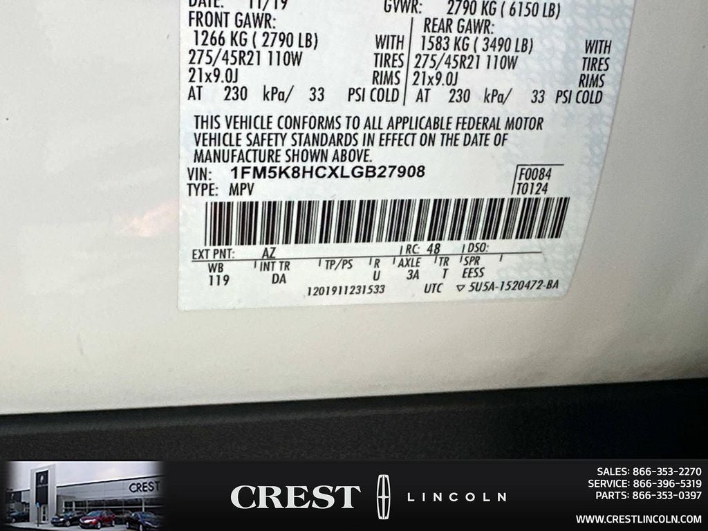 2020 Ford Explorer Platinum