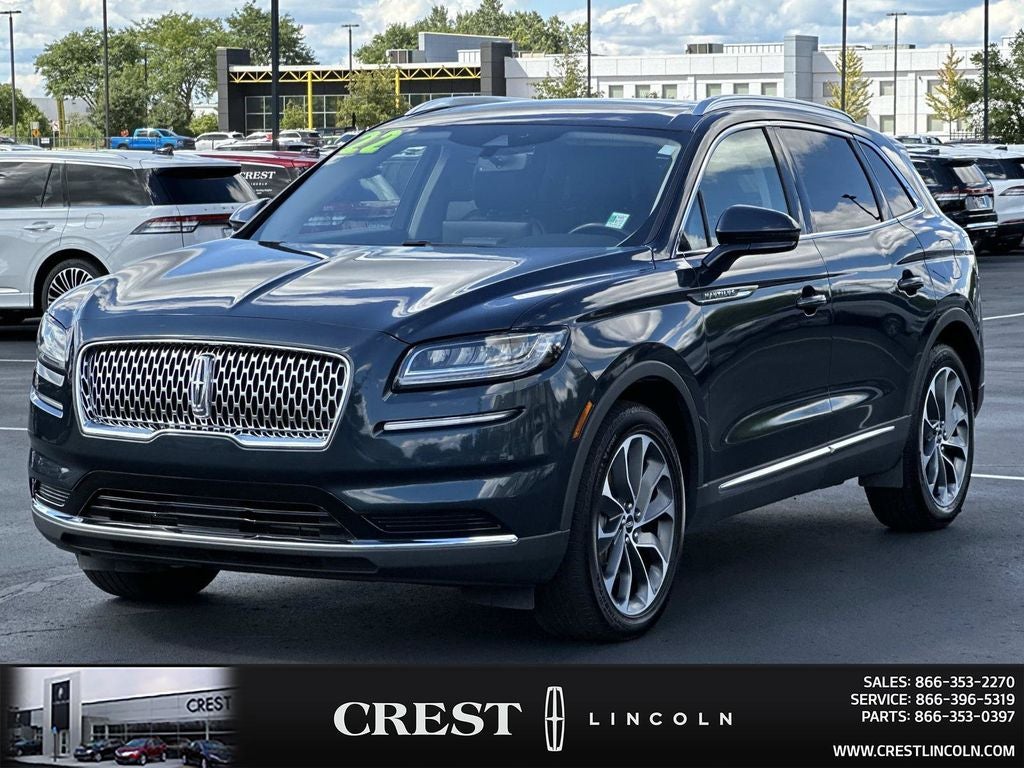 2022 Lincoln Nautilus Reserve