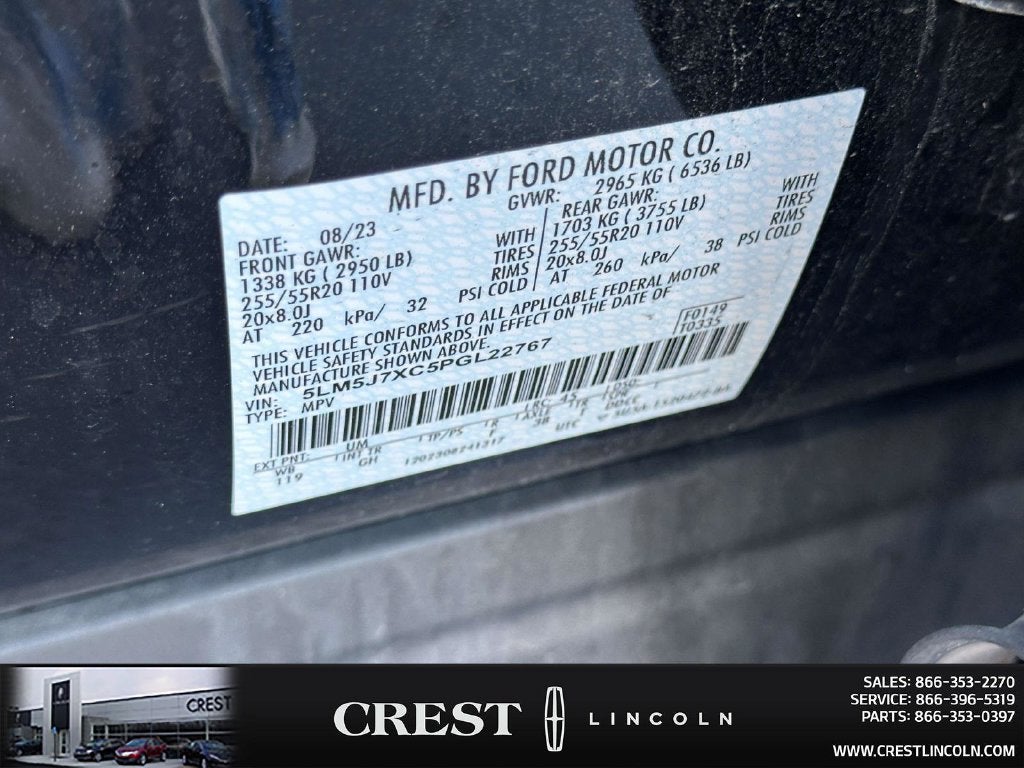 2023 Lincoln Aviator Reserve Premium